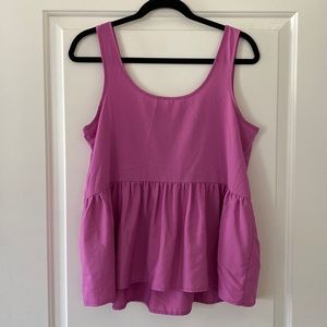 american eagle peplum tank